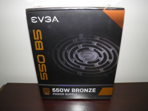 Evga 550 B5, 80 Plus Bronze 550W, Fully Modular, Evga Eco Mode,(Worldwide Volts)