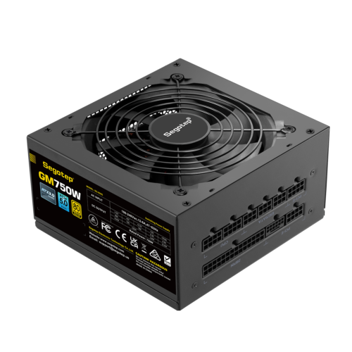 Segotep 750W Fully-Modular Pc Gaming Power Supply 80 Plus Gold Atx Psu 3.0