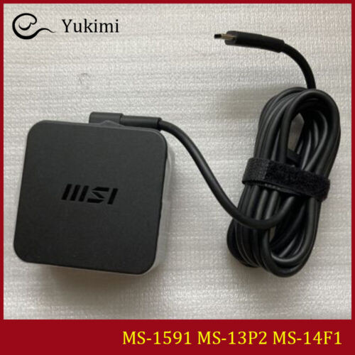 Ms-1591 Ms-13P2 Ms-14F1 For Msi Summit E13 E14 E16 240V Power Supply Adapter
