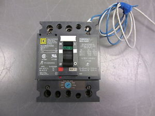 Square D PowerPact Mag-Gard GJL36007M02 7 Amp 600 V 3 Pole Circuit Breaker
