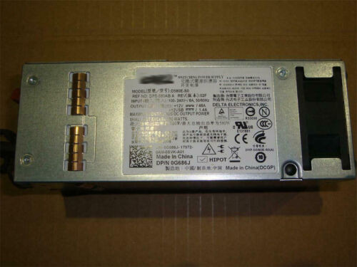 For T410 Server Power Supply D580E-S0 G686J 580W Power Supply