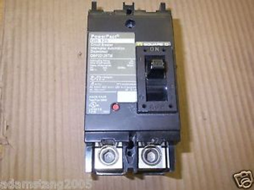 SQUARE D QBP QBP22125TM 2 POLE 125 AMP 240V PowerPact CIRCUIT BREAKER