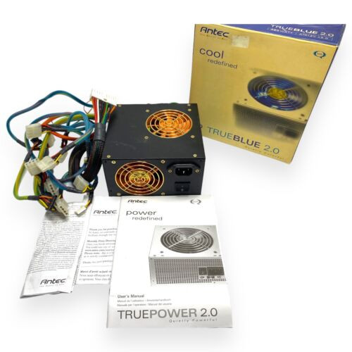 Antec - True Blue 2.0 - Atx12V - V2.0 - 480 Watt - Pure Power W. Box + Manual