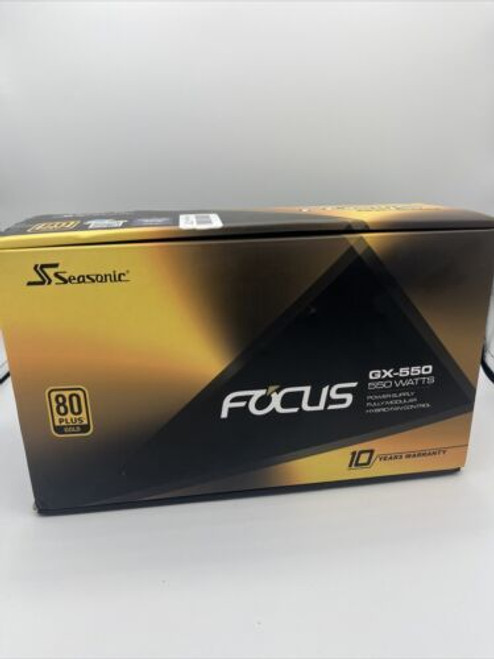 Seasonic Focus Gx-550W 80 Plus Gold Power Supply Â-Open Box .Ship