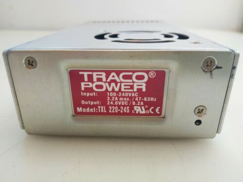 Tracopower Txl 220 24S Ac Dc Enclosed Power Supply 9.6A