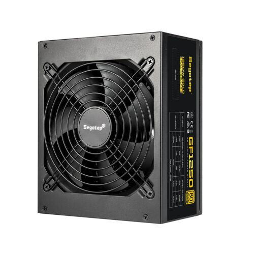 Segotep 1250W Computer Power Supply Full Modular 80 Plus Gold Certified Psu