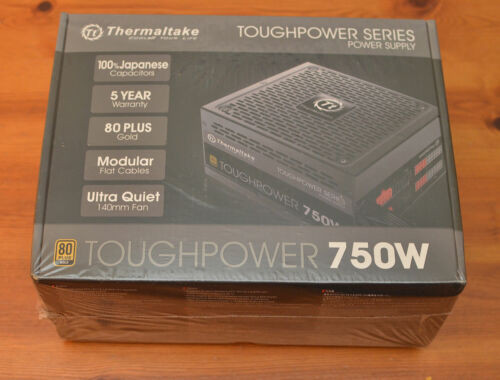 Thermaltake Toughpower 750W Modular Atx Power Supply 80 Plus Gold Active Pfc