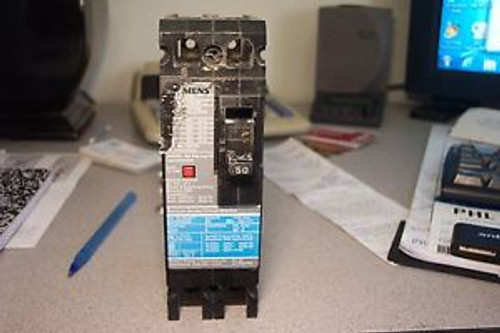 Used Siemens ITE Gould ED42B050 2 pole 50 amp 480 volt Circuit Breaker