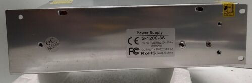 High Power Supply S-1200-36 For Mw Industrial Switching. Includes Quick Shipping