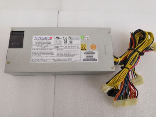 For Supermicro Pws-351-1H 1U Server Mute Power Plus 350W