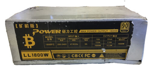 1800W Power Supply Single 12V High Power Server Power Supply Ll1800W