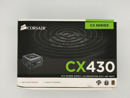 Corsair Cx430 - 80 Plus Bronze Certified Power Supply, 430W, Atx