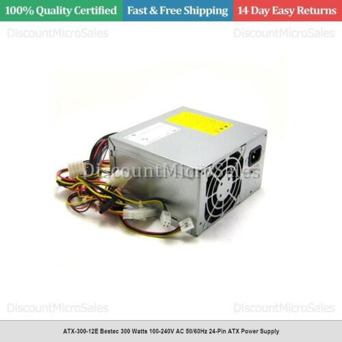 Atx-300-12E Bestec 300 Watts 100-240V Ac 50/60Hz 24-Pin Atx Power Supply