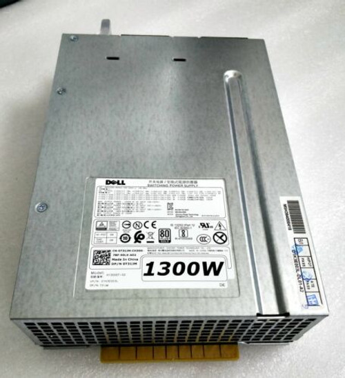 H1300Ef-02 D1300Ef-02 1300W Server Psu For Dell T7910 T5810 T7810 0Ft7T6 T31Jm