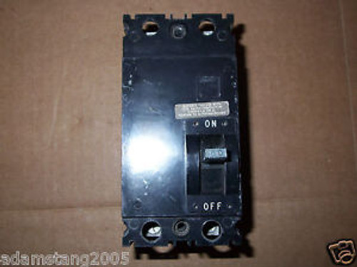 Square D FH FH26050BC 50 amp 2 pole 600v Circuit Breaker BLACK