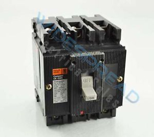 MERLIN GERIN Circuit Breaker CE104N 15A 3P 480V 38478