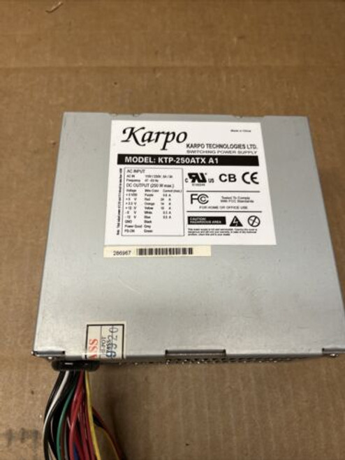 Ktp-250Atx A1 Karpo 250Watt Atx Power Supply