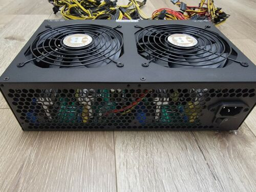 3600W 12Gpu 12 Card Ethereum Mining Power Supply Psu Ships From Usa