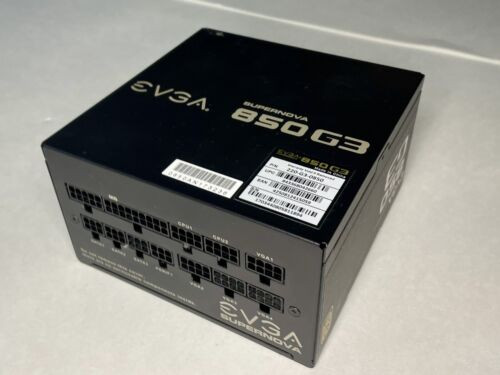 Evga Supernova 220-G3-0850-X1, 850 G3, 80 Plus Gold 850W. Read Discription