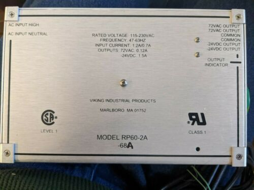 Pika Power Supply For Onvisource Telephone Answering Svc Systems