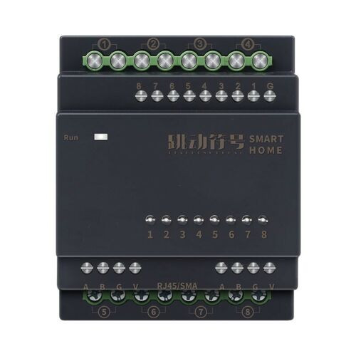 8 Ch Programmable Rs485 Serial Port Relay Board Home Lighting Control Module