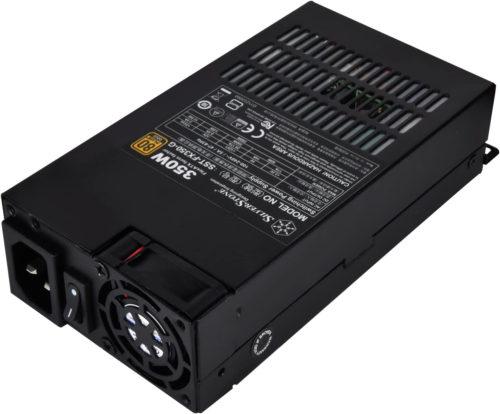 350 Watt Flex Atx Power Supply With Fixed Cables And 80 Plus Gold With 6Pin Pcie