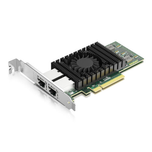 For Intel X540-T2 Nic Network Card With Intel X540 Chip Dual Rj45 Port Pcie X8