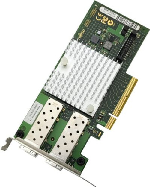 Fujitsu D2755-A11 Dual-Port 2X 10Gbe-Lan Sfp+ Pcie X8 Network Card Low Profile