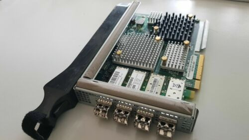 Hp 5697-2043 Pci Express 4 Port 8Gbps Fiber Channel Card + 4 X Sfp+ Slotblech