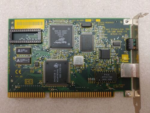 3Com 3C515-Tx  10/100 Base-Tx Isa Ethernet Card Great Condition