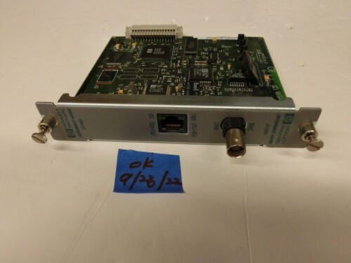 Hp Jetdirect 400N J4100A Lan Card 6850 6890 Gc 1100 1200 Lc 8453 Uv/Vis