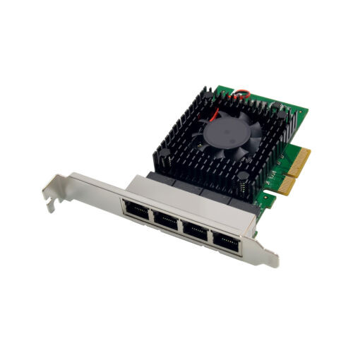Wirenest Multigig 4 Port 2.5G Network Card Intel I225-V 2500/1000/100 Quad Nic