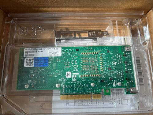 Intel Original  X540-T2 10G Dual Rj45 Ports  Ethernet Converged Network Adapter