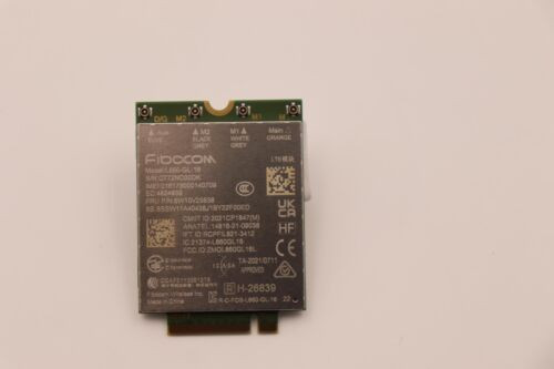 L860-Gl-16 4G Lte Wwan Module For Thinkpad X1 Yoga 7Th X1 Nano Gen 2 5W10V25838