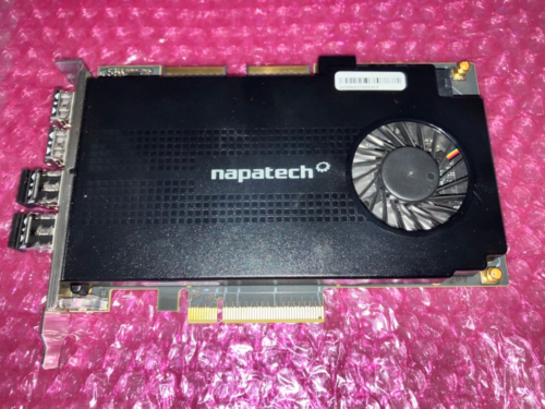 Napatech Netscout Nt40E3-4-Ptp 4-Port 10Gb Sfp+ Analyzer Ethernet Card