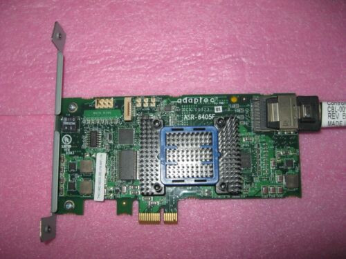 Adaptec Asr-6405E 128Mb Pcie-X1  Sas Raid Controller - L2804C