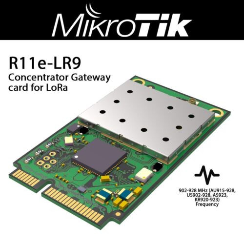 Mikrotik R11E-Lora9 902-928Mhz Lorawan Gateway Card