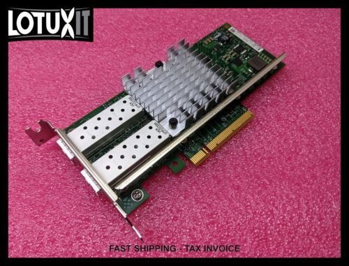 Ibm Intel X520-Da2 Dual Port 10G Sfp Nic 49Y7962 00Jy855 Low Profile