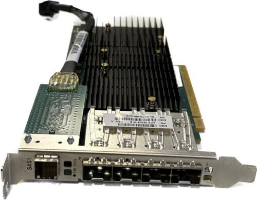 Emulex Lightpulse Lpe16304-M-E 4 Port 16Gb Sfp + Fc Fibre Channel Card