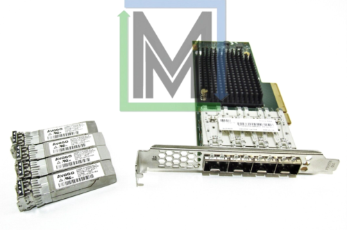 00Wy983 2145-Ah14 01Ac445 01Ac485 Ibm 4-Port 16Gb Fc Pcie Adapter Card