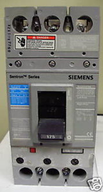 SIEMENS Sentron Series  CIRCUIT BREAKER 175 AMP 600VAC