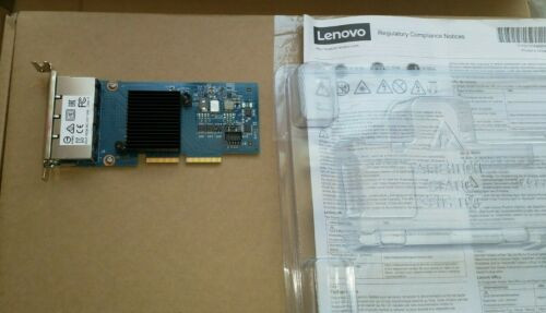 Ethernet Adapter 1Gb Quad Port Intel I350-T4 Ml2 00Jy932 00Jy931 7Zt7A00536 New