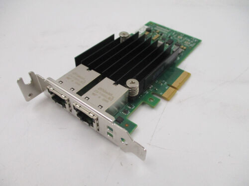 Intel X550-T2 10Gbe Dual Port Converged Network Adapter Dell P/N: 0Hwwn0 Tested