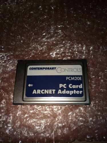 New Genuine Contemporary Controls Pcm20E Pc Card Arcnet Adapter
