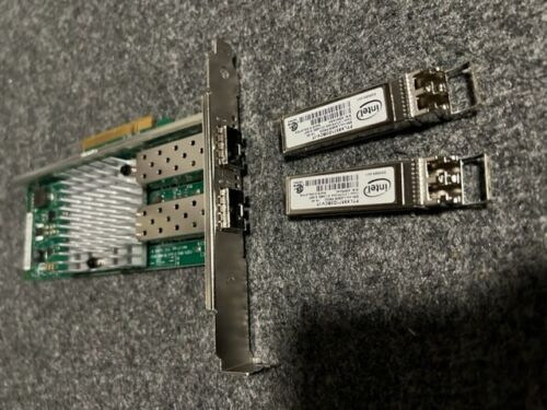 Cisco N2Xx-Aipci01 74-6814-01 High Profile 10Gb Dual Port Sfp Server W/ Sfps