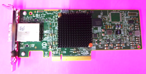 New Dell Lsi9300-8E 12Gbps Dual-Port Pcie Sas Hba Low Profile Card Rx9Jt