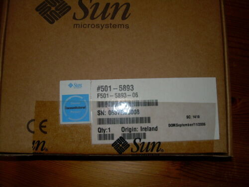 Sun Microsystems #501-5893 501-5893 F501-5893-06