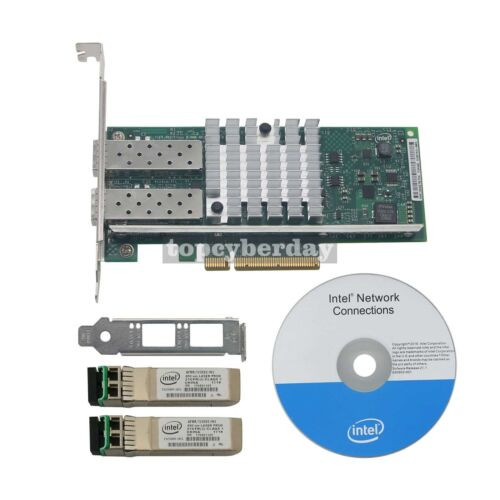 Intel X520-Da2 10Gbps Dual Port Ethernet Adapter Gigabit Network Card E10G42Bfsr