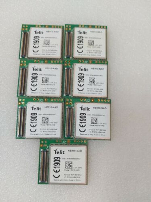 7 Units Lot Telit He910Nad203T701 Edge/Gprs/Gsm/Hspa+ Cellular Module