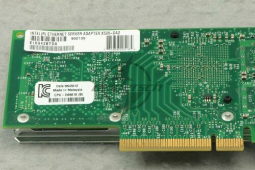 New Intel/Dell X520-Da2 10Gb 10 Gigabit Network Adapter Nic Dual E10G42Btda